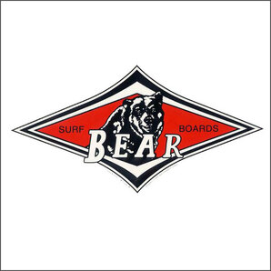 BEAR・ベアー 人気定番ステッカー MとＬの2枚セット ビッグウエンズデーの画像1