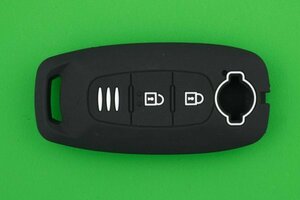  Nissan (NISSAN* Nissan )* Sakura etc. *2 button * intelligent key ( smart key ) for silicon cover case *** black color (. character white )