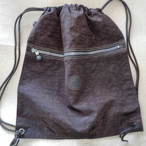  быстрое решение! прекрасный товар # Kipling napsak рюкзак Brown # compact путешествие мешочек 
