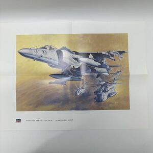 希少　ハセガワ カタログ 2004年　戦闘機　飛行機　ポスター付（AV-8B　HARRIERⅡ　PLUS）