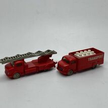 【レトロミニカー】LEGO　レゴ　Mercedes BENZ メルセデスベンツ 消防ハシゴ車 トラック車_画像3