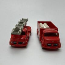 【レトロミニカー】LEGO　レゴ　Mercedes BENZ メルセデスベンツ 消防ハシゴ車 トラック車_画像4