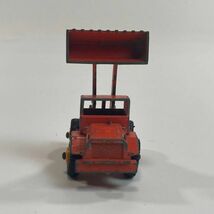 【レトロミニカー】レズニー マッチボックス/LESNEY MATCHBOX No.69 HATRA TRACTOR SHOVEL トラクター ショベル 英国製_画像2