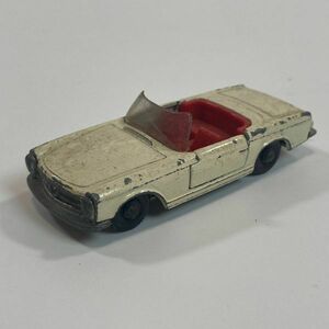 【レトロミニカー】レズニー マッチボックス/LESNEY MATCHBOX No.27 MERCEDES-BENZ 230L ベンツオープンカー 英国製