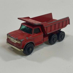 【レトロミニカー】レズニー マッチボックス/LESNEY MATCHBOX No.48 ダッジバンパートラック DODGE DUMPER TRUCK 英国製