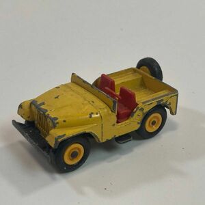 【レトロミニカー】レズニー マッチボックス/LESNEY MATCHBOX No.72 スタンダード ジープ CJ5 standard jeep 英国製