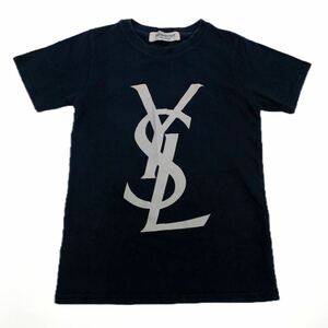 Yves Saint Laurent イヴサンローラン Tシャツ ロゴ ブラック