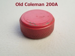 【Coleman】1970年代の200A赤フィラーキャップ（給油口キャップ）ジャンク品扱い！★ ヴィンテージ廃盤 コールマン