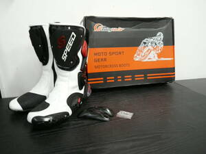 SS27 シューズ バイク Riding Tribe MOTO SPORT GEAR MOTORCROSS BOOTS モトスポーツギア 43 現状品 BARR モータークロスブーツ