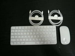 SS100 周辺機器 Apple アップル 純正 Magic Keyboard (2021) Magic Mouse 2 日本語配列 キーボード/マウスセット A2450 A1657