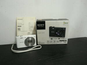 SS105 Z デジタルカメラ ソニー SONY DSC-WX300 Cyber-shot サイバーショットWhite 白 現状品