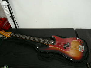 SS136 プレシジョンベース Fender Japan フェンダー エレキベース No.O024233 サンバースト系 MADE IN JAPAN 現状品 HARR PRECISION BASS