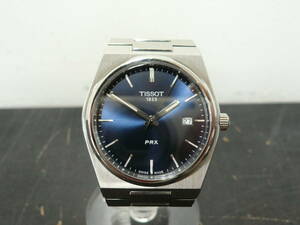 SS155 腕時計 稼働品 ティソ TISSOT PRX T137410A QZ/クォーツ 靑文字盤 メンズ腕時計 IARR PRX 腕時計