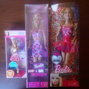 MATTEL Barbie 3点