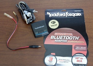Rockford 車載用 Bluetooth対応 AUXアダプター　RFBTRCA　ロックフォード　正規輸入品　DENON/Nakamichi/SoundMonitor