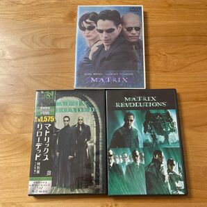 マトリックス1・2・3 DVDセット