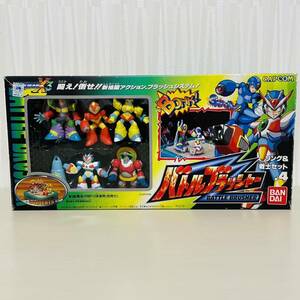 BANDAI バンダイ CAPCOM カプコン ロックマン X3 バトルブラッシャー リング 戦士 セット 4 現状販売