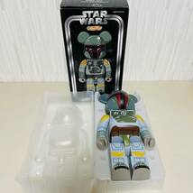 ベアブリック BE@RBRICK メディコムトイ MEDICOM TOY Sttusy スターウォーズ STAR WARS BOBA FETT 400%_画像8