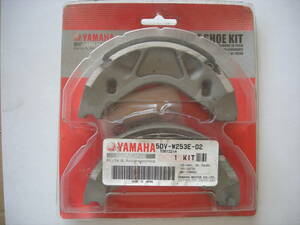  unused goods Yamaha original brake shoe set gear YB-1 T90 5DV-W253E-02