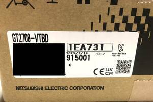新品未使用 三菱電機 GT2708-VTBD 表示器 GOT2000 タッチパネル 2023年9月製（送料無料）