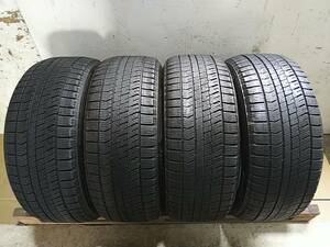 T650 225/50R18 ブリヂストン ブリザック VRX2 冬タイヤ 溝有り良品 中古売切り4本SET 法人向け送料安