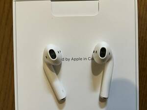 AirPods（第2世代） with Charging Case バッテリー交換済み（MV7N2J/A）充電器用ケース付き
