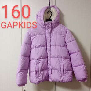 160◆GAPKIDS◆アウター ダウンジャケット◆XXL◆パープルピンク