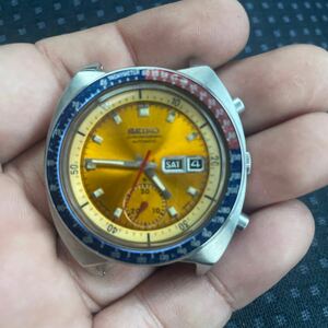 中古 メンズ 自動巻き セイコーブランド SEIKO クロノグラフ Chronograph 6139-6002腕時計