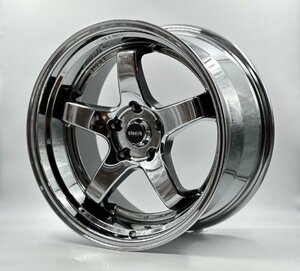 CLEAVE RACING FL53 18x9.5J +18 5H-114.3 SMC 2本セット 新色