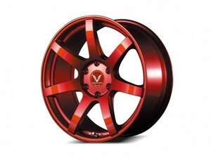 ハイエース ギブソン カミュラ キャンディレッド 18x8.0 +38 ヨコハマ パラダ PA03 セット ホワイトレター 200系 ホイール タイヤ