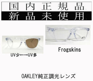 FRX02-PBR 国内正規 OAKLEY Frogskins RX OX8137A-02+純正調光レンズ オークリー フロッグスキンズ ローブリッジフィット