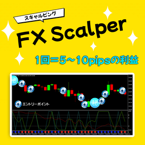 FX Scalper トレード手法 1回に5～10pipsの利益で1日50pipsも可能 スキャルピング型投資法 必勝法 サインツール