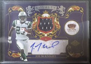 NFL 2010 Joe McKnight /50 Auto 直筆サイン 