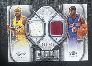 09/10 Upper Deck Jamaal Tinsley & Larry Hughes /499