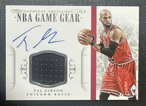 14/15 Panini Taj Gibson /75 Auto 直筆サイン