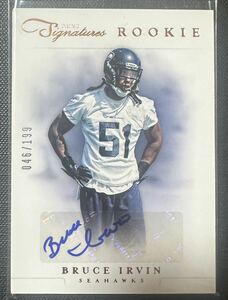 NFL 2012 Panini Bruce Irvin /199 Auto 直筆サイン RC ルーキー