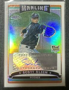 2006 Topps Scott Olsen /500 Auto 直筆サイン RC ルーキー