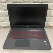 コ95 HP OMEN 15-ax050TX Core i7第6世代　バッテリー無し　ジャンク_画像1