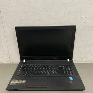 サ26 Lenovo E50-80 80J2 Core i3 5005U メモリ 4GB ジャンク　