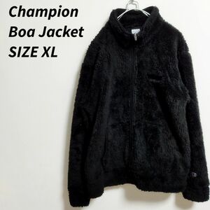 90s vintage　Champion　チャンピオン　ジップボアジャケット