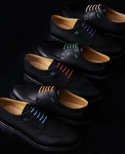 新品★Paraboot シューレース 靴紐 グリーン シャンボード ミカエル アヴィニョン