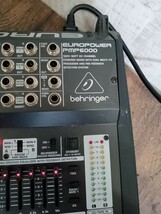 BEHRINGER PMP6000 EUROPOWER ベリンガー　パワードミキサー　800w 音響機器　アナログミキサー　ジャンク_画像4