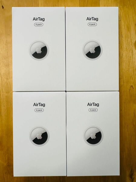 【新品未使用】Apple AirTag 本体 4個パック× 4セット