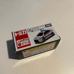 トミカ　アピタ ピアゴオリジナル外国パトカータイプ ＜第1弾＞ 三菱 ランサーエボリューションX英国ハンバーサイド警察仕様タカラトミー