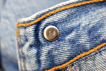 501-1411★LEVI'S リーバイス 501 STUDENT G701-0193★90s 1996年 アメリカ USA製 ヴィンテージ デニム ストレートジーンズ W-30_画像8