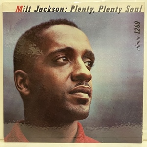 ●即決LP j39621 Milt Jackson / Plenty Plenty Soul 1269 米オリジナル、黒銀Dg Mono AT刻印 ミルト・ジャクソン