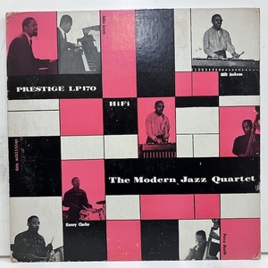 ●即決 j39624 Modern Jazz Quartet / The Modern Jazz Quartet prlp170 米オリジナル10インチ マルーン銀 Dg Mono Rvg手書き刻印