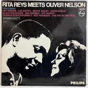 ●即決VOCAL LP jv5925 Rita Reys / Meets Oliver Nelson 840381PY 蘭オリジナル、ウチミゾStereo リタ・ライスの画像1