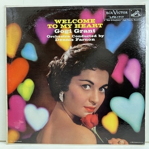 ●即決VOCAL LP Gogi Grant / Welcome to My Heart Lpm-1717 jv5935 米オリジナル、Dg Mono ゴギ・グラント