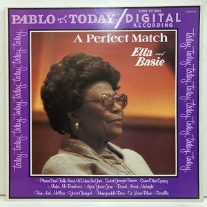 ●即決VOCAL LP Ella Fitzgerald Count Basie / a Perfect Match d2312110 独オリジナル エラ・フィッツジェラルド 